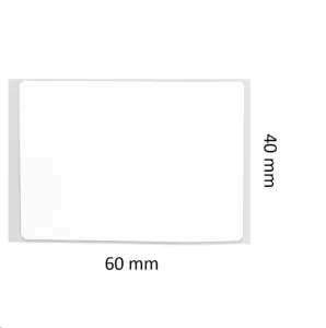 Niimbot štítky R 40x60mm 125ks White pro B21, B21S, B3S, B1