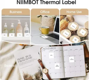 Niimbot štítky R 40x60mm 125ks White pro B21, B21S, B3S, B1