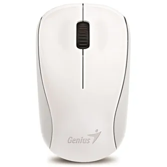 Genius Myš NX-7000, 1200DPI, 2.4 [GHz], optická, 3tl., bezdrátová USB, bílá, 1 ks AA