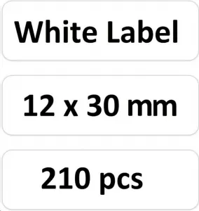 Niimbot štítky RP 12x30mm 210ks White pro D11 a D110
