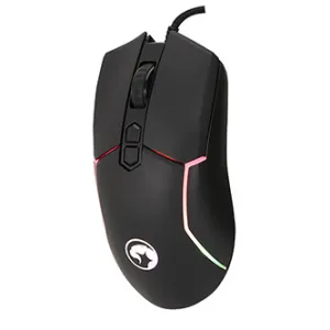 Marvo Myš M655, 12000DPI, optika, 7tl., drátová USB, černá, herní, podsvícená