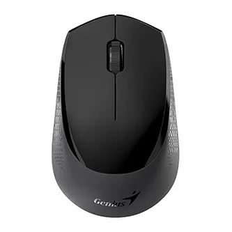 Genius Myš NX-8000S BT, 1200DPI, Bluetooth a 2,4GHz, optická, 3tl., bezdrátová, černá-šedá, Blue-Eye senzor, symetrická