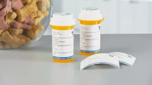 Dymo 2187328, 70mm x 54mm, 6x400ks, biele papierové veterinárne štítky