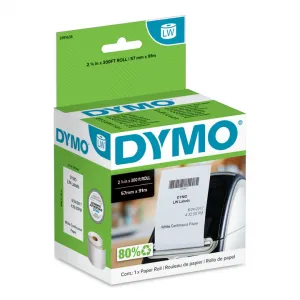 Dymo 2191636, 57mm x 91m, biele nelepiace pokladničné bločky