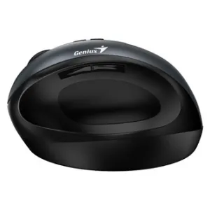 Genius Myš Ergo 8300S, 1600DPI, 2.4 [GHz], optická, 7tl., bezdrátová, černo-šedá, 2 ks AAA, vertikální