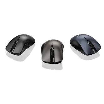 Genius Ergo 8100S/Ergonomická/Optická/Pro praváky/1 600 DPI/Bezdrátová USB/Černá-šedá