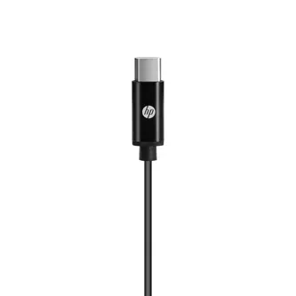 HP DHH-1127 194R6AA, sluchátka s mikrofonem, černá, USB-C