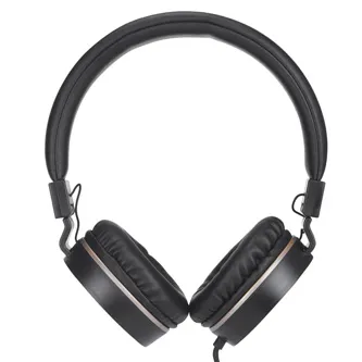 HP DHH-1206 sluchátka s mikrofonem 8YJ97AA, ovládání hlasitosti, černo-zlatá, klasická typ 3,5mm jack