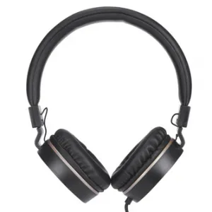 HP DHH-1206 sluchátka s mikrofonem 8YJ97AA, ovládání hlasitosti, černo-zlatá, klasická typ 3,5mm jack