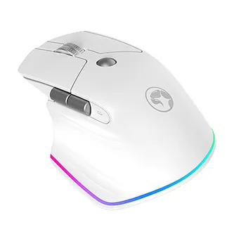 Myš bezdrátová, Marvo G803 G803 WH, bílá, optická, 4000DPI