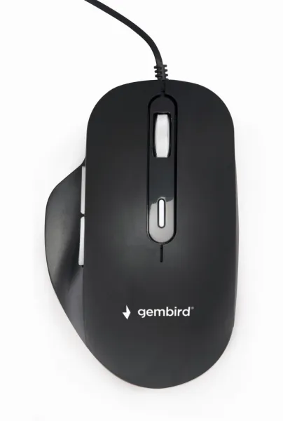 Myš GEMBIRD MUS-6B-02, černá, USB