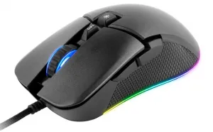 C-TECH herná myš Dawn, pre príležitostné hranie, 6400 DPI, RGB podsvietenie, USB