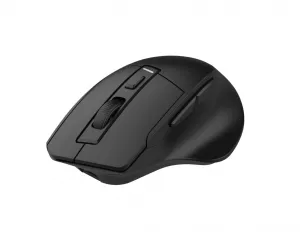 Myš C-TECH Ergo WLM-05, bezdrátová, 1600DPI, 6 tlačítek, USB nano receiver, černá