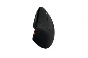Myš C-TECH VEM-09, vertikální, bezdrátová, 6 tlačítek, černá, USB nano receiver