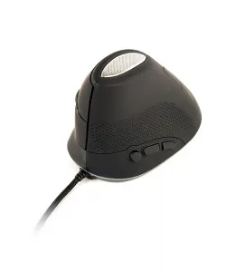 Myš GEMBIRD MUS-ERGO-03, ergonomická, černá, USB