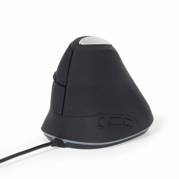 Myš GEMBIRD MUS-ERGO-03, ergonomická, černá, USB