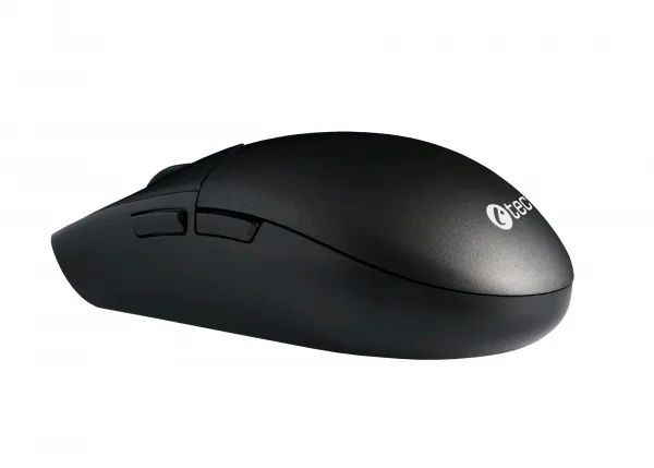 Myš C-TECH WLM-06S, černo-grafitová, bezdrátová, silent mouse, 1600DPI, 6 tlačítek, USB nano receiver