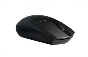 Myš C-TECH WLM-06S, černo-grafitová, bezdrátová, silent mouse, 1600DPI, 6 tlačítek, USB nano receiver