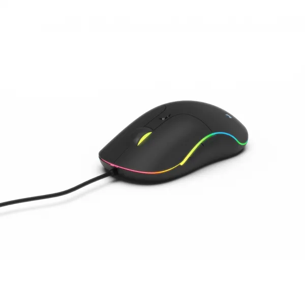 Myš GEMBIRD MUS-UL-02, podsvícená, černá, 2400DPI,  USB