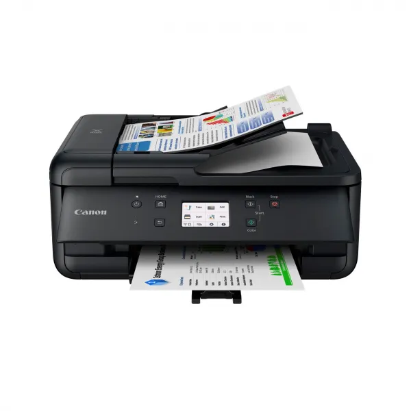 Canon PIXMA Tiskárna TR7650 black- barevná, MF (tisk,kopírka,sken,fax,cloud), ADF, USB,Wi-Fi