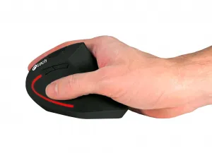Myš C-TECH VEM-09C, vertikální, 6 tlačítek, 1,5m, USB
