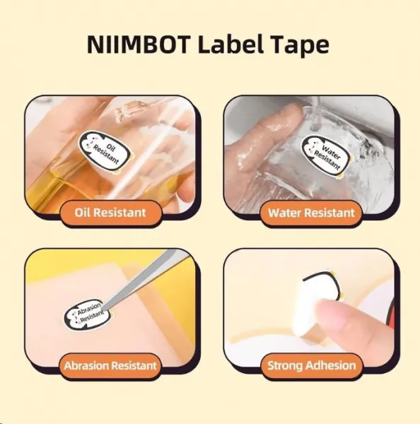 Niimbot štítky T 14x40mm 155ks Princezny pro D11, D11-M, D110, D110-H