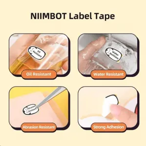 Niimbot štítky T 12x30mm 210ks Vánoce pro D11, D11-M, D110, D110-H