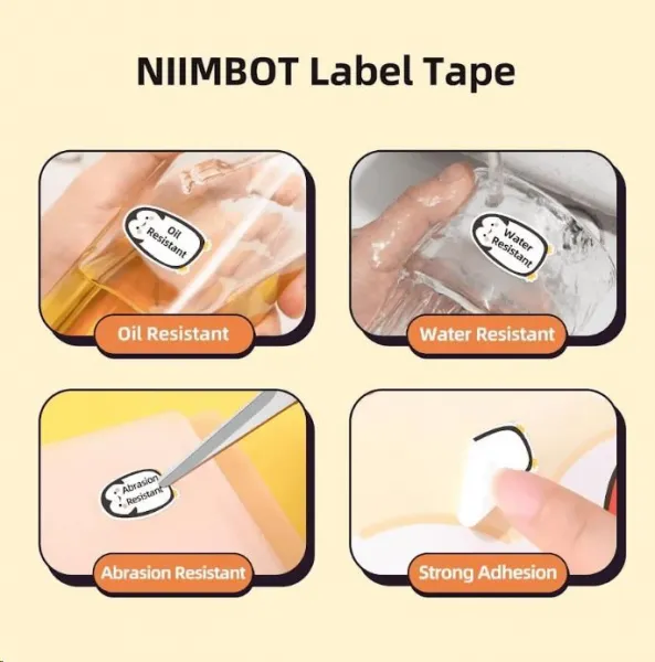 Niimbot štítky T 14x40mm 160ks Zvířátka pro D11, D11-M, D110, D110-H
