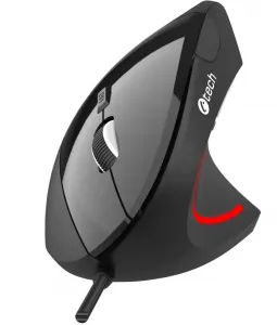 Myš C-TECH VEM-09C, vertikální, 6 tlačítek, 1,5m, USB