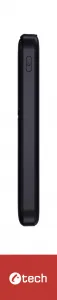 Powerbanka C-tech 10000mAh, Li-Pol, 22,5W, USB-C/USB-A/micro USB