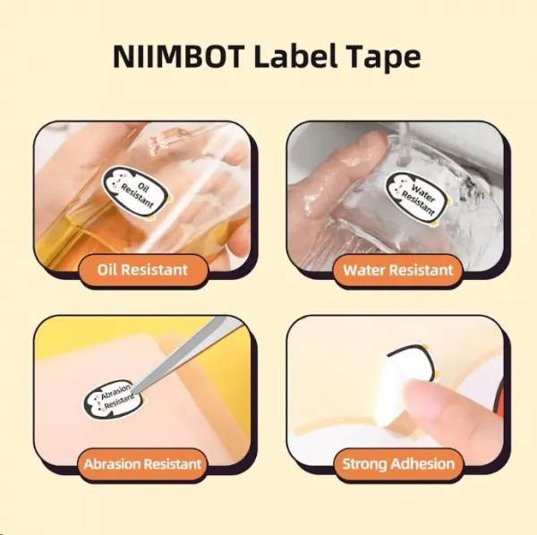 Niimbot štítky T A2A78948803, 50x30mm 220ks Psíky pre B21, B21S, B3, B1S