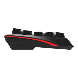 Marvo Hecate 61B KG962G EN-B, klávesnice US, herní, mechanická typ drátová (USB), černá, RGB, modré spínače