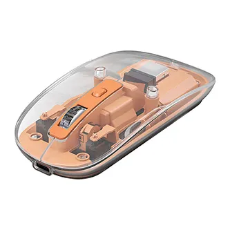 Myš bezdrátová, Marvo PRISM B10 Orange M810W OR, oranžová, optická, 1600DPI