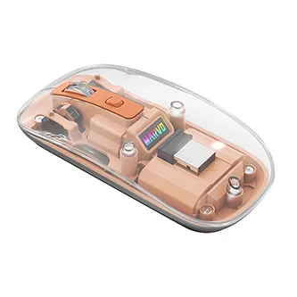 Myš bezdrátová, Marvo PRISM B10 Orange M810W OR, oranžová, optická, 1600DPI