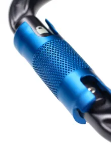 Karabína Ocun Harpy HMS Triple - anthracite/blue