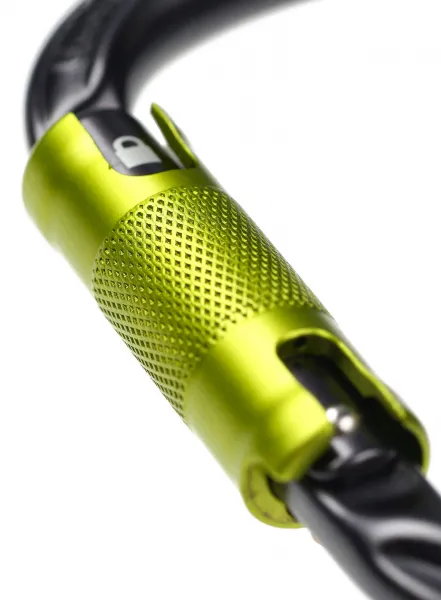 Karabína Ocun Harpy HMS Twist - anthracite/green