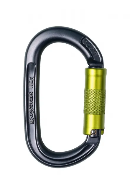 Karabína Ocun Osprey Twist - anthracite/green