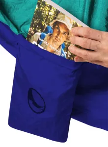 Hojdacia sieť pre dvoch Ticket to The Moon Hammock Double - royal blue/turquoise