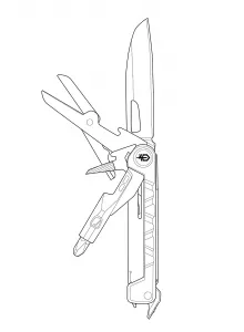 Multitool Gerber ArmBar Drive - urban blue