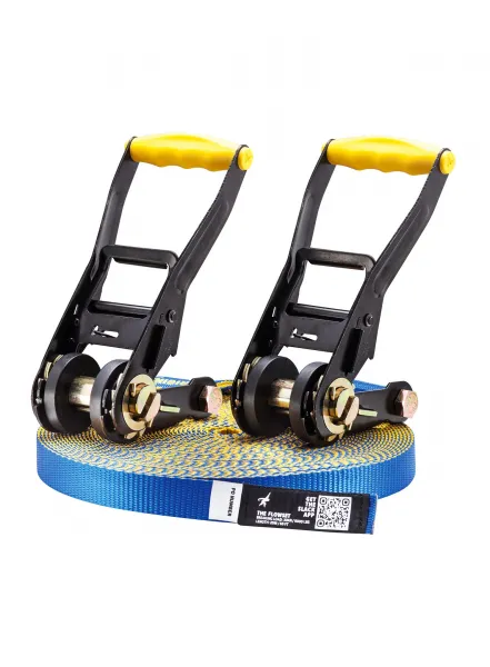Slackline Slackline Gibbon Slacklines FlowLine Treewear Set