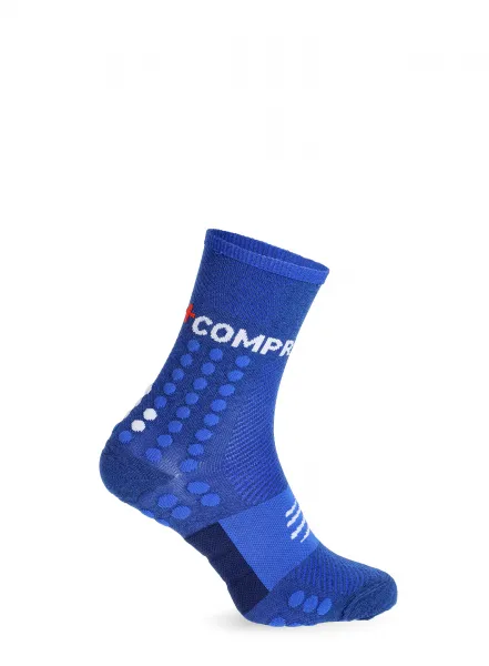 Ponožky Compressport Ultra Trail Socks - blue melange