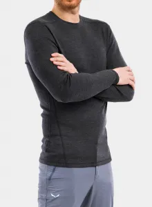 Pánska mikina SmartWool Merino 250 Baselayer Crew Boxed - charcoal heather