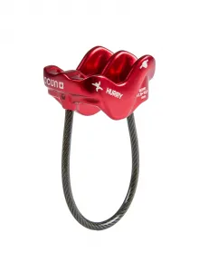 Súprava na istenie Ocun Belay Set Eagle Screw Hurry - anthracite/red