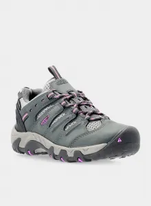 Turistické topánky dámske Keen Koven WP - steel grey/african violet