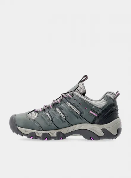 Turistické topánky dámske Keen Koven WP - steel grey/african violet