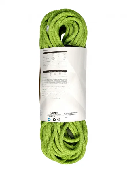 Dynamické lano Beal Virus 10 mm 60 m - solid green