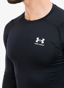 Mikina Under Armour HG Armour Comp LS - black/white