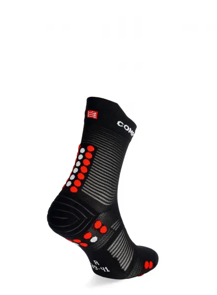 Compressport PRO RACING SOCK v4.0 RUN HIGH Bežecké ponožky, čierna, veľkosť
