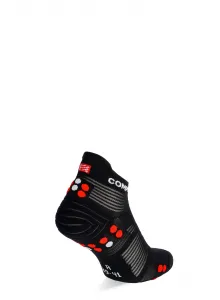 Ponožky Compressport Pro Racing Socks v4.0 Run Low - black/red
