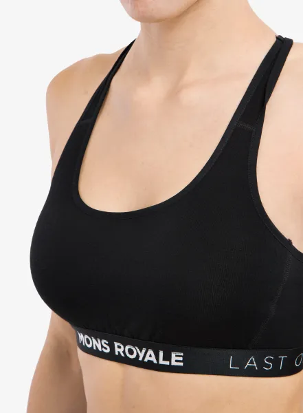 Športová podprsenka Mons Royale Sierra Sports Bra - black
